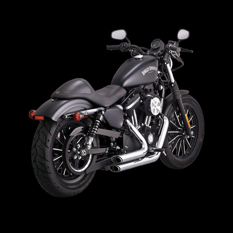 Vance and Hines 17333 - VAH17333 - Vance & Hines 18-22 Harley-Davidson Softail Shortshots Staggered PCX Full System Exhaust - Shipped in Europe - Tuningsupply.com
