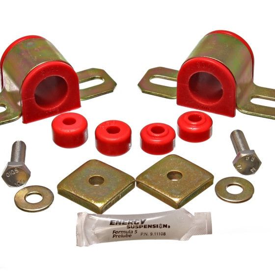 Energy Suspension 7.5114R - ENG7.5114R - Energy Suspension 95-98 Nissan 240SX (S14) Red 27mm Front Sway Bar Frame Bushings (Sway bar end link - Shipped in Europe - Tuningsupply.com
