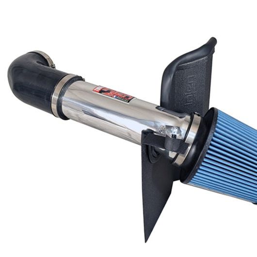 Injen PF5063WB - INJPF5063WB - Injen 11-19 Dodge Challenger Hemi 5.7L V8 Wrinkle Black Power-Flow Air Intake System w/Heat Shield - Shipped in Europe - Tuningsupply.com