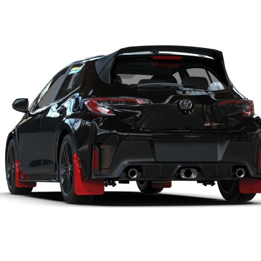 Rally Armor MF89-UR-RD-BLK - RALMF89-UR-RD-BLK - Rally Armor 23-25 Toyota GR Corolla Red UR Mud Flap w/Black Logo - Shipped in Europe - Tuningsupply.com