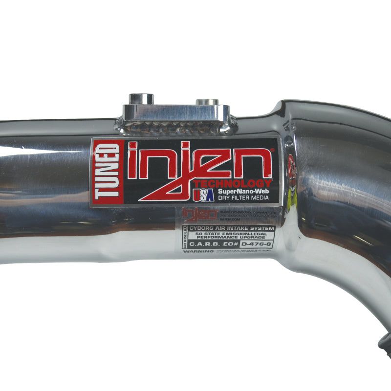 Injen SP1577P - INJSP1577P - Injen 06-09 Civic Si 2.0L 4Cyl. Coupe & Sedan Polished Short Ram Intake - Shipped in Europe - Tuningsupply.com