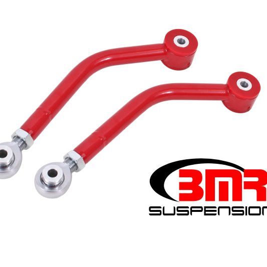 BMR Suspension UCA111R - BMRUCA111R - BMR 08-17 Challenger Upper Control Arms Single Adj. Rod Ends (Polyurethane) - Red - Shipped in Europe - Tuningsupply.com