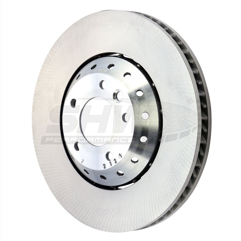 SHW Performance PFL47523 - SHWPFL47523 - SHW 15-18 Porsche Cayenne GTS w/19in Wheel w/o Ceramics Left Frt Smooth LW Brake Rotor (95835140350) - Shipped in Europe - Tuningsupply.com
