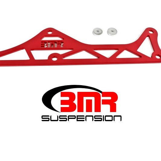 BMR Suspension DTB006R - BMRDTB006R - BMR 16-17 6th Gen Camaro Aluminum Driveshaft Tunnel Brace - Red - Shipped in Europe - Tuningsupply.com