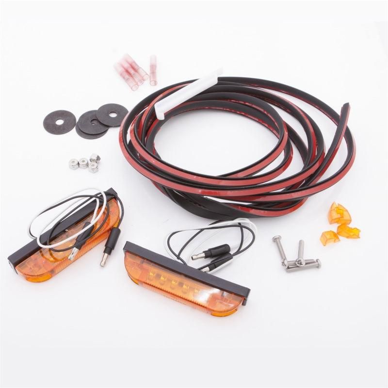 Bushwacker PK1-LT1-0001 - BUSPK1-LT1-0001 - Bushwacker 99-18 Universal 2-Wire Led Marker Light Kit For Flat Style Flares - Shipped in Europe - Tuningsupply.com