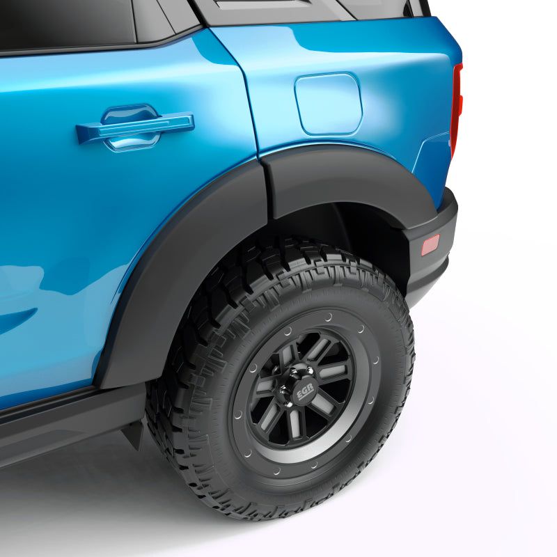 EGR 753564 - EGR753564 - EGR 21-23 Ford Bronco Sport (Sport Utility) EGR Rugged Look Fender Flares (Set of 4) - Smooth Matte - Shipped in Europe - Tuningsupply.com