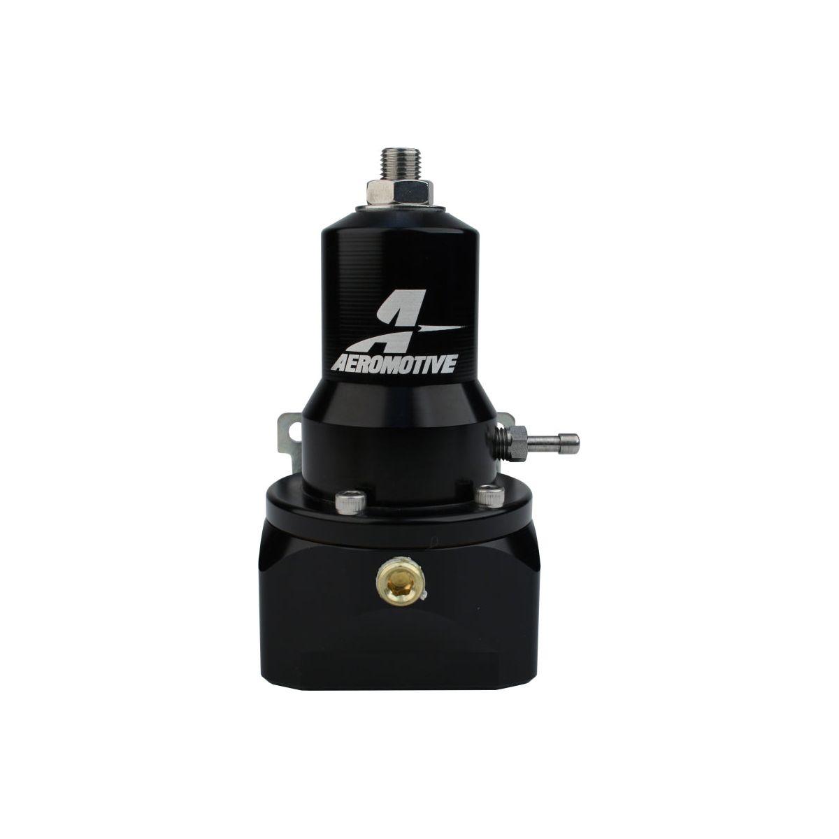 Aeromotive 13134 - AER13134 - Aeromotive Regulator - 30-120 PSI - .313 Valve - 2x AN-10 Inlets / AN-10 Bypass - Shipped in Europe - Tuningsupply.com