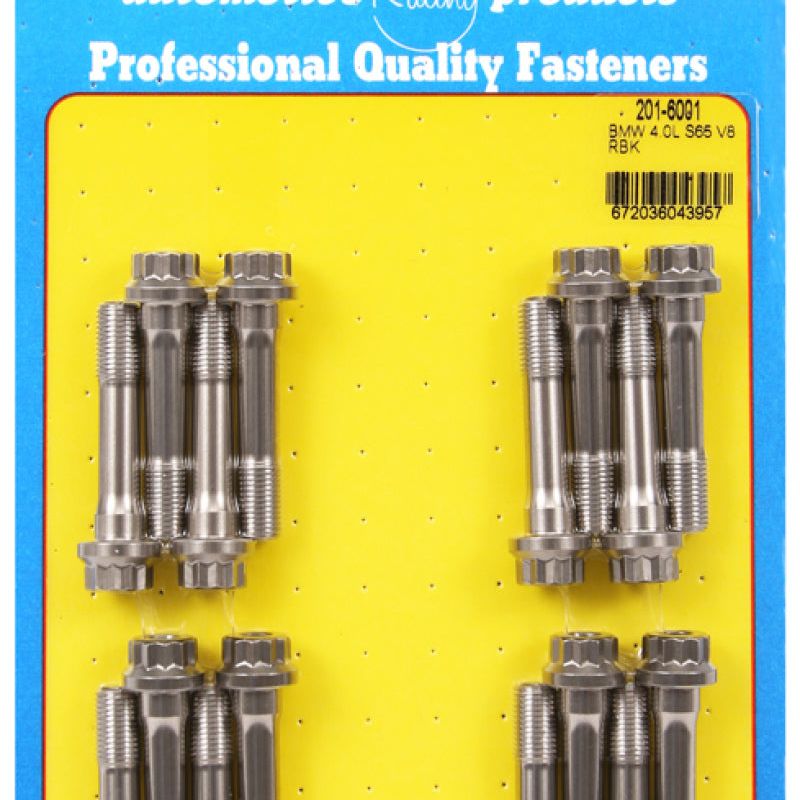 ARP 201-6001 - ARP201-6001 - ARP BMW 4.0L S65 V8 Custom Age 625 Plus Rod Bolt Kit - Shipped in Europe - Tuningsupply.com