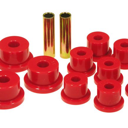 Prothane 17-1001 - PRO17-1001 - Prothane 85-88 Suzuki Samurai Spring & Shackle Bushings (OEM Shackles) - Red - Shipped in Europe - Tuningsupply.com