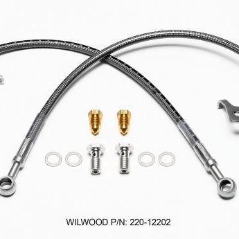 Wilwood 220-12202 - WIL220-12202 - Wilwood Flexline Kit Rear 99-04 Ford Mustang GT - Shipped in Europe - Tuningsupply.com