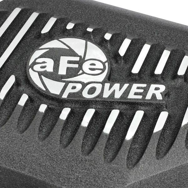 aFe 46-70272 - AFE46-70272 - AFE Rear Differential Cover (Black Machined; Pro Series); Dodge/RAM 94-14 Corporate 9.25 (12-Bolt) - Shipped in Europe - Tuningsupply.com