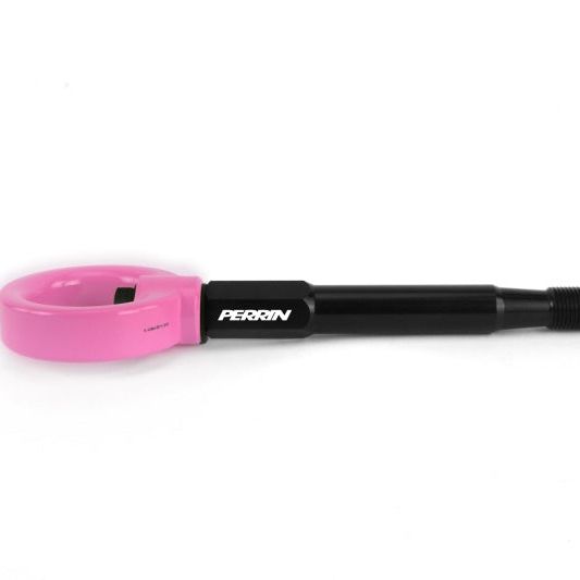 Perrin Performance PSP-BDY-235HP - PERPSP-BDY-235HP - PERRIN 18-21 Subaru WRX & STI / 13-25 BRZ / 17-20 Toyota 86 Tow Hook Kit (Front) - Hyper Pink - Shipped in Europe - Tuningsupply.com