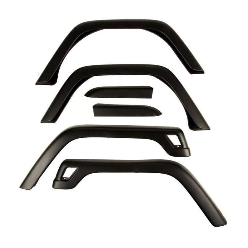 OMIX 11603.11 - OMI11603.11 - Omix 6-Piece Fender Flare Kit- 97-06 Jeep Wrangler - Shipped in Europe - Tuningsupply.com