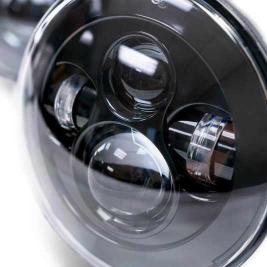 DV8 Offroad HL7JK-01 - DVEHL7JK-01 - DV8 Offroad 07-18 Jeep Wrangler JK LED Projector Headlights - Shipped in Europe - Tuningsupply.com