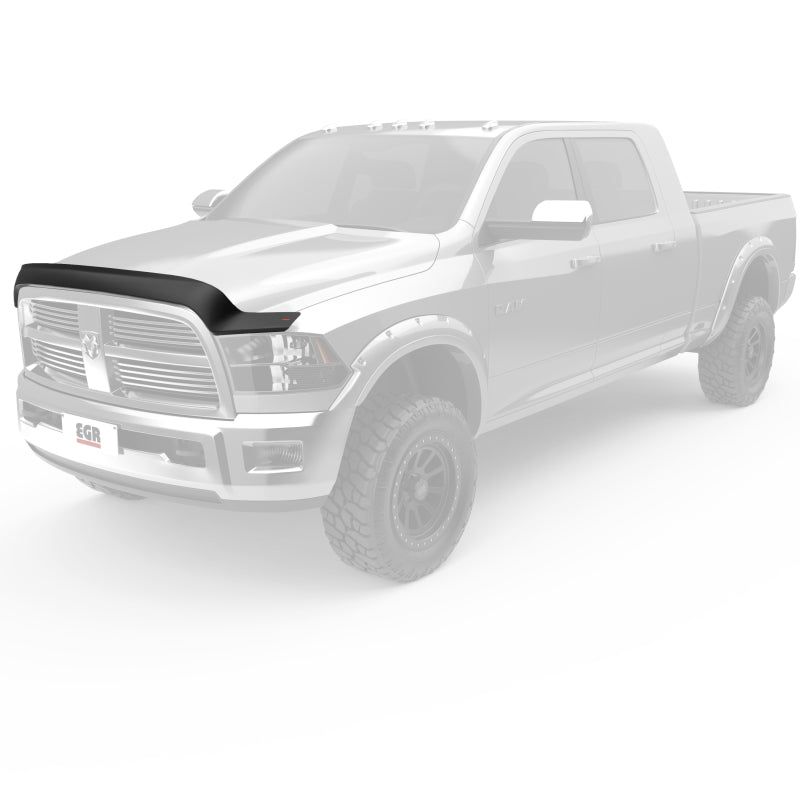 EGR 302855 - EGR302855 - EGR 10-13 Dodge Ram 2500/3500 HD Superguard Hood Shield - Matte (302855) - Shipped in Europe - Tuningsupply.com