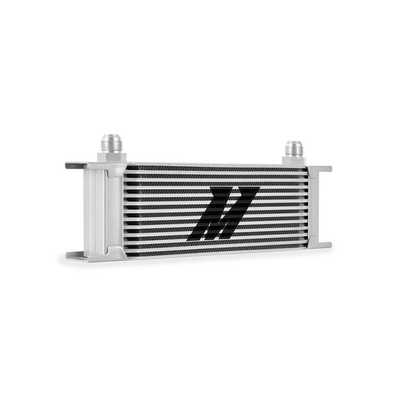 Mishimoto MMOC-13SL - MISMMOC-13SL - Mishimoto Universal 13-Row Oil Cooler Silver - Shipped in Europe - Tuningsupply.com