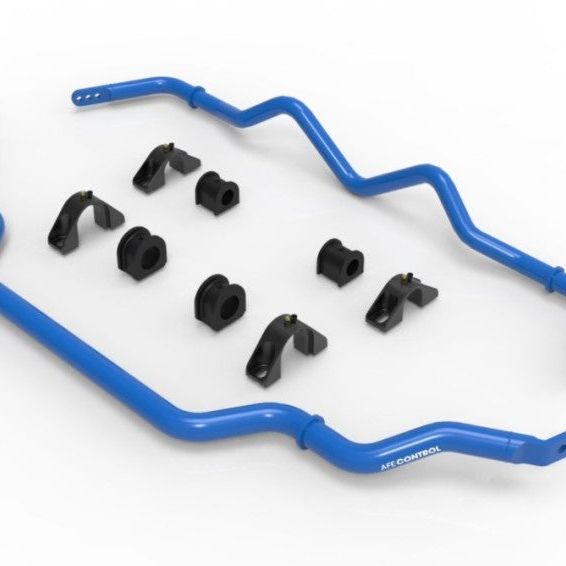 aFe 440-711001-L - AFE440-711001-L - aFe 16-21 Infiniti Q50/Q60 3.0L (tt) Front and Rear Sway Bar Set Blue - Shipped in Europe - Tuningsupply.com