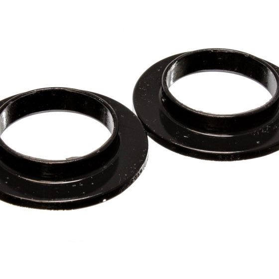 Energy Suspension 9.6103G - ENG9.6103G - Energy Suspension Universal 2 3/16in ID 3 1/2in OD 11/16in H Black Coil Spring Isolators (2 per set) - Shipped in Europe - Tuningsupply.com