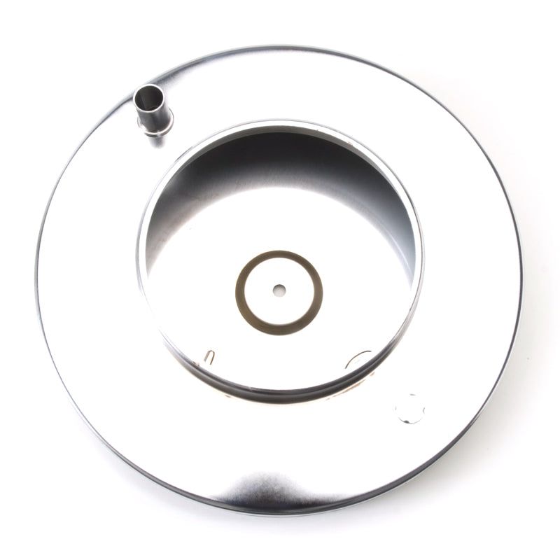 Edelbrock 1208 - EDE1208 - Edelbrock Air Cleaner Pro-Flo Series Round Steel Top Paper Element 10In Dia X 3 5In Chrome - Shipped in Europe - Tuningsupply.com