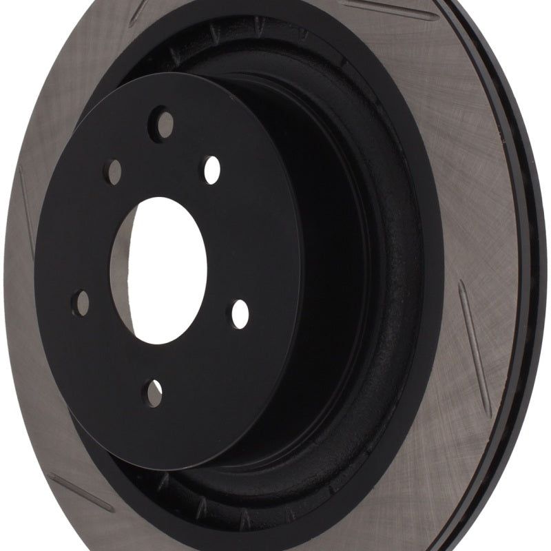 Stoptech 126.42101SR - STO126.42101SR - StopTech Power Slot Nissan 370z / Infiniti G37 SportStop Slotted Rear Right Rotor - Shipped in Europe - Tuningsupply.com