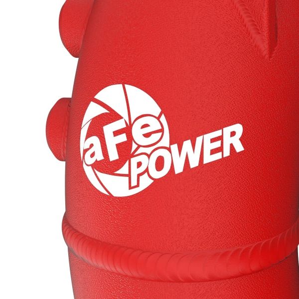 aFe 46-20558-R - AFE46-20558-R - aFe 2022 Toyota Land Cruiser (J300) V6-3.5L (tt) BladeRunner 2.5in Aluminum Hot Charge Pipe - Red - Shipped in Europe - Tuningsupply.com