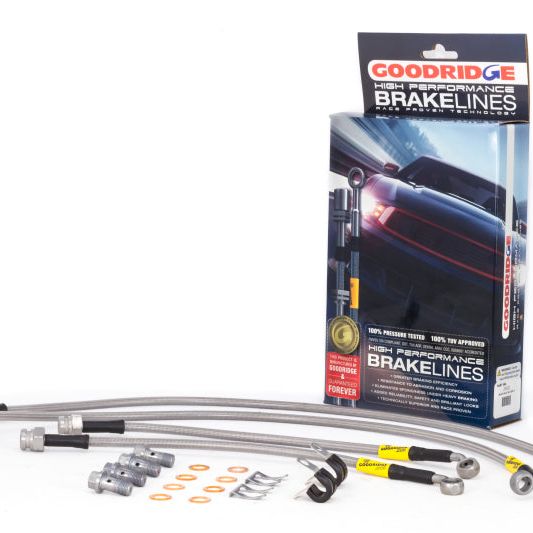 Goodridge 25002 - GRI25002 - Goodridge 06-19 Mazda MX-5 Miata NC/ND Stainless Steel Brake Line Kit - Shipped in Europe - Tuningsupply.com
