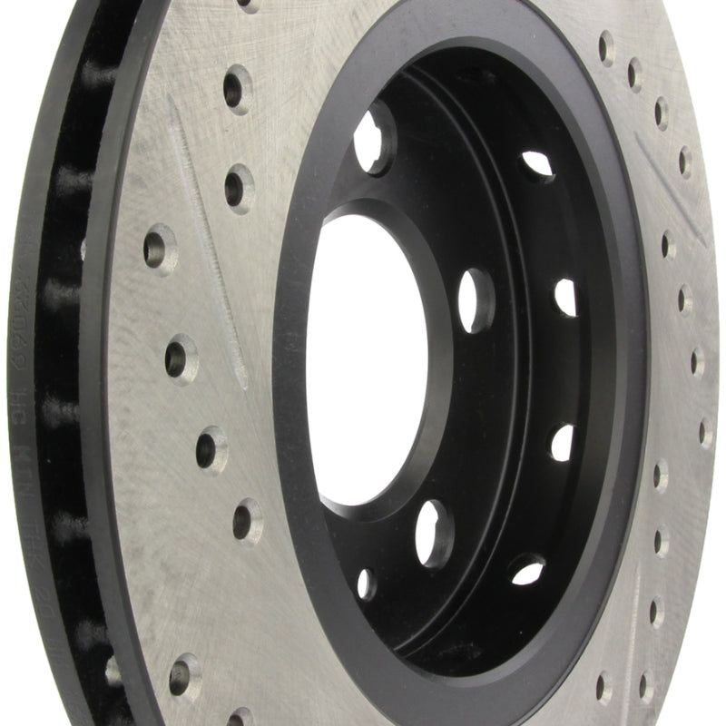 Stoptech 127.33069L - STO127.33069L - StopTech Slotted & Drilled Sport Brake Rotor - Shipped in Europe - Tuningsupply.com