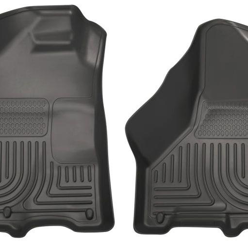 Husky Liners 18001 - HSL18001 - Husky Liners 09-10 Dodge Ram 1500/2500/3500 WeatherBeater Front Row Black Floor Liners - Shipped in Europe - Tuningsupply.com