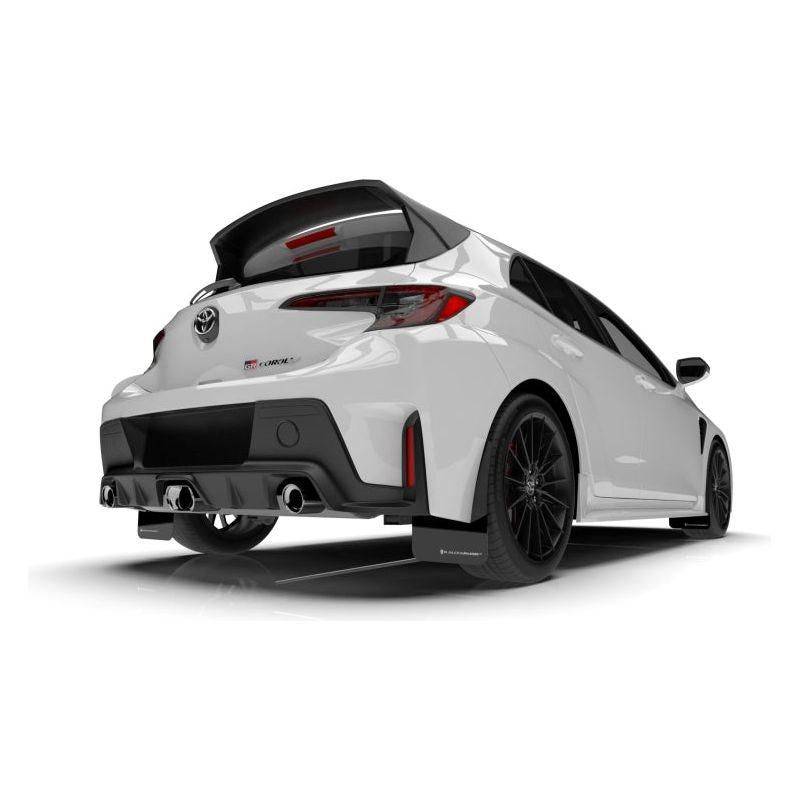 Rally Armor MF89-UR-BLK-RD - RALMF89-UR-BLK-RD - Rally Armor 23-25 Toyota GR Corolla Black UR Mud Flap w/Red Logo - Shipped in Europe - Tuningsupply.com