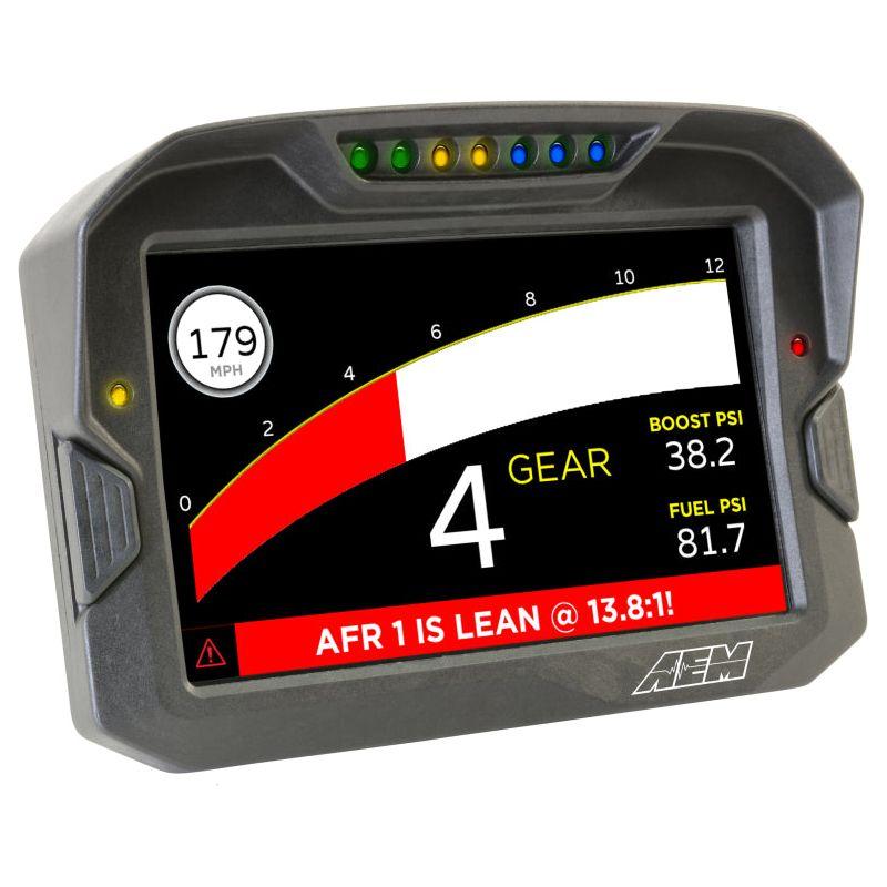 AEM 30-5702 - AEM30-5702 - AEM CD-7 Non Logging GPS Enabled Race Dash Carbon Fiber Digital Display w/o VDM (CAN Input Only) - Shipped in Europe - Tuningsupply.com