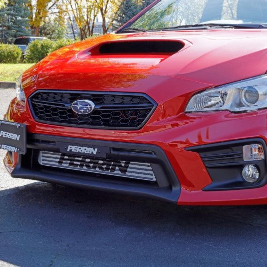 Perrin Performance PSP-BDY-205F - PERPSP-BDY-205F - PERRIN 18-21 Subaru WRX/STI (w/FMIC ONLY) License Plate Relocation Kit - Shipped in Europe - Tuningsupply.com