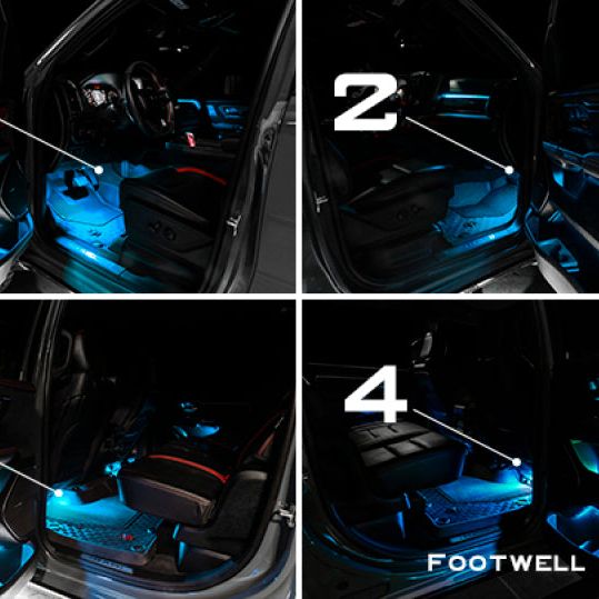 ORACLE Lighting 4235-333 - ORL4235-333 - Oracle 19-22 RAM Complete Interior Ambient Lighting ColorSHIFT RGB Conversion Kit - Shipped in Europe - Tuningsupply.com