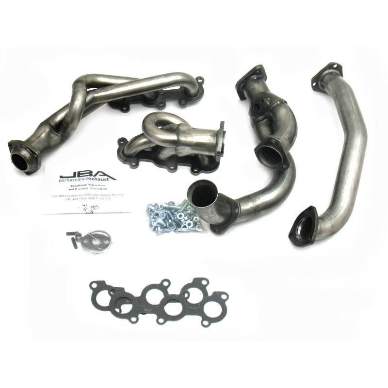 JBA 2032S-1 - JBA2032S-1 - JBA 95-00 Toyota 3.4L V6 w/o EGR 1-1/2in Primary Raw 409SS Cat4Ward Header - Shipped in Europe - Tuningsupply.com