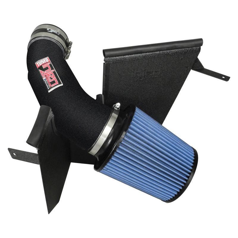 Injen PF5013WB - INJPF5013WB - Injen 13 Jeep Grand Cherokee SRT-8 6.4L V8 Wrinkle Black Short Ram Intake w/ Heat Shield - Shipped in Europe - Tuningsupply.com