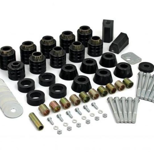 Daystar KJ04505BK - DAYKJ04505BK - Daystar 1987-1996 Jeep Wrangler YJ - Body Lift Kit 1in (Replaces Factory Mounts) - Shipped in Europe - Tuningsupply.com