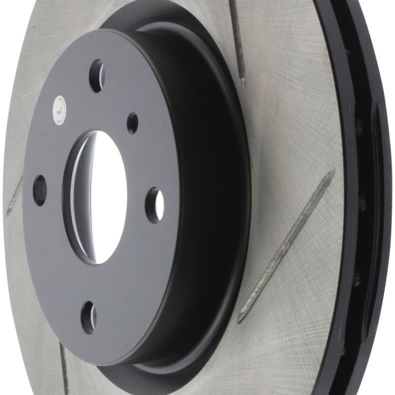 Stoptech 126.45090SL - STO126.45090SL - StopTech 16-18 Mazda Miata MX-5 Sport Slotted Front Left Rotor - Shipped in Europe - Tuningsupply.com