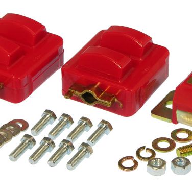 Prothane 7-1908 - PRO7-1908 - Prothane GM Motor & Trans Mount Kit - Red - Shipped in Europe - Tuningsupply.com
