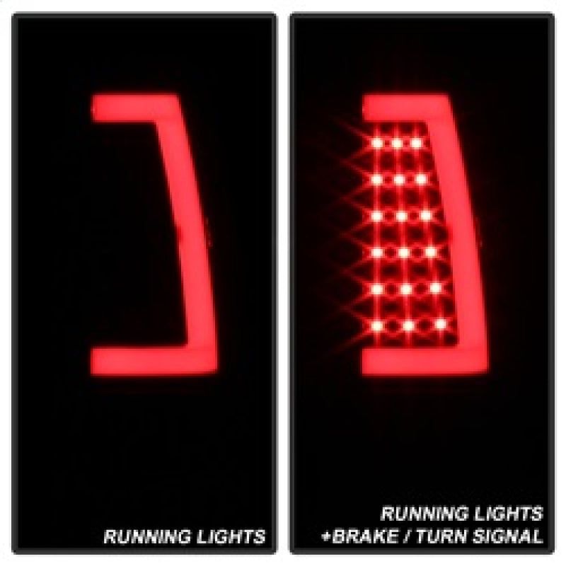 SPYDER 9038761 - SPY9038761 - xTune Chevy Silverado 1500/2500/3500 99-02 / Version 3 Tail Lights Black ALT-ON-CS99V3-LBLED-BK - Shipped in Europe - Tuningsupply.com