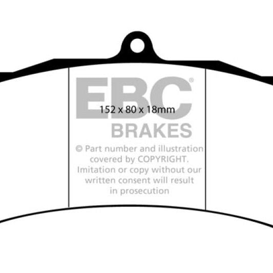 EBC DP5006NDX - EBCDP5006NDX - EBC Brakes Bluestuff Street and Track Day Brake Pads - Shipped in Europe - Tuningsupply.com