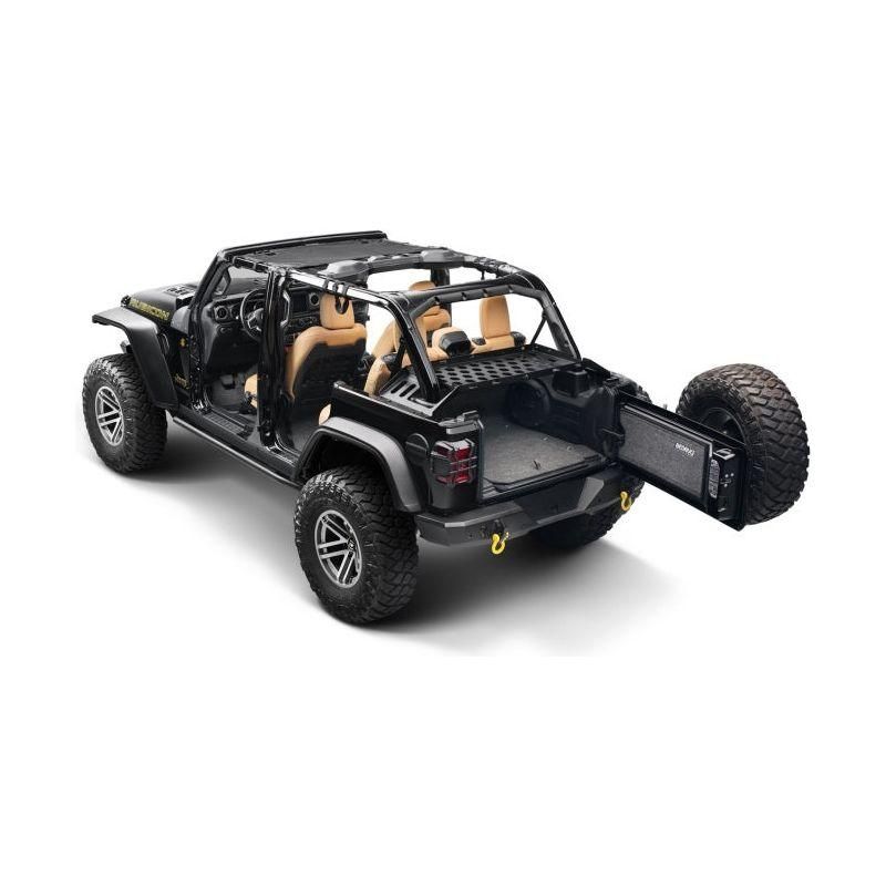 Rugged Ridge 13551.41 - RUG13551.41 - Rugged Ridge 07-21 Wrangler JK/JL 4-Door Interior Storage Rack - Shipped in Europe - Tuningsupply.com