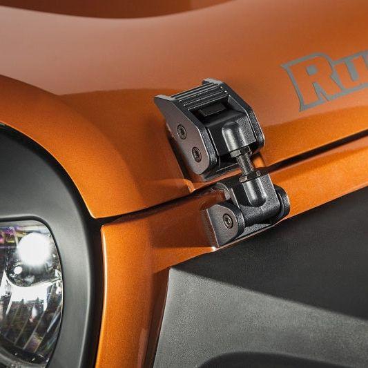 Rugged Ridge 11210.17 - RUG11210.17 - Rugged Ridge 07-18 Jeep Wrangler JK Textured Black Hood Catches - Shipped in Europe - Tuningsupply.com