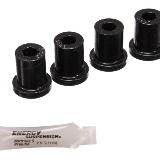 Energy Suspension 2.2117G - ENG2.2117G - Energy Suspension Aftermarket Shackle Set - Black - Shipped in Europe - Tuningsupply.com