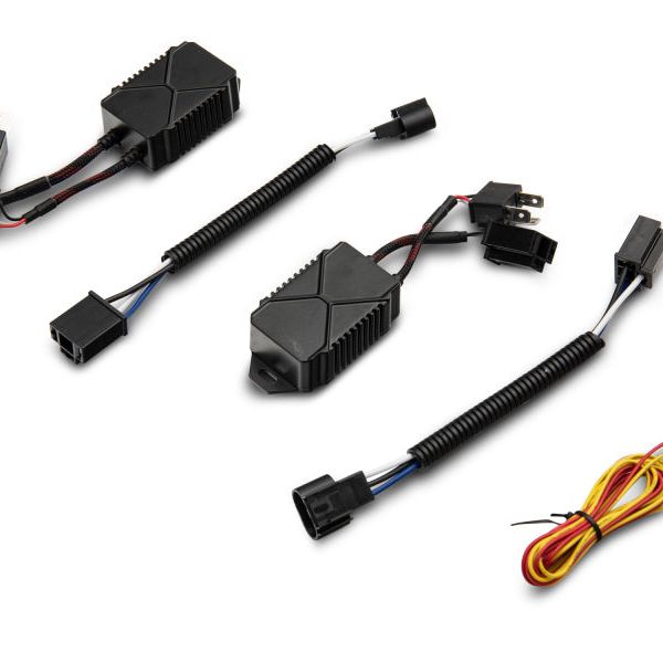 Raxiom J155018 - RAXJ155018 - Raxiom 97-18 Jeep Wrangler TJ/JK 7-Inch LED Headlights w/ Halos- Black Housing (Clear Lens) - Shipped in Europe - Tuningsupply.com