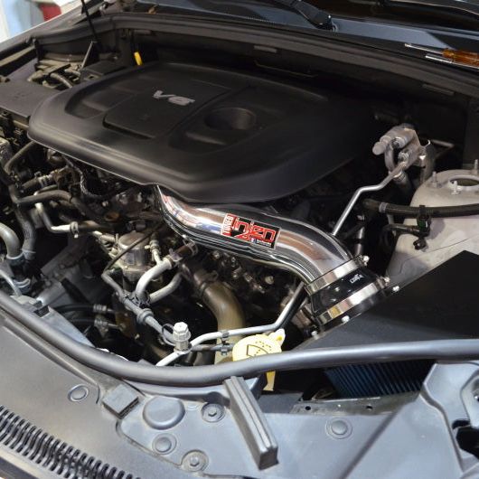 Injen PF5023WB - INJPF5023WB - Injen 16-20 Dodge Durango / Jeep Grand Cherokee 3.6L V6 Wrinkled Black PF Short Ram Cold Air Intake - Shipped in Europe - Tuningsupply.com