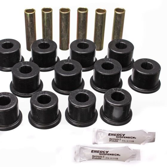 Energy Suspension 3.2128G - ENG3.2128G - Energy Suspension Rear Spring Set - Black - Shipped in Europe - Tuningsupply.com