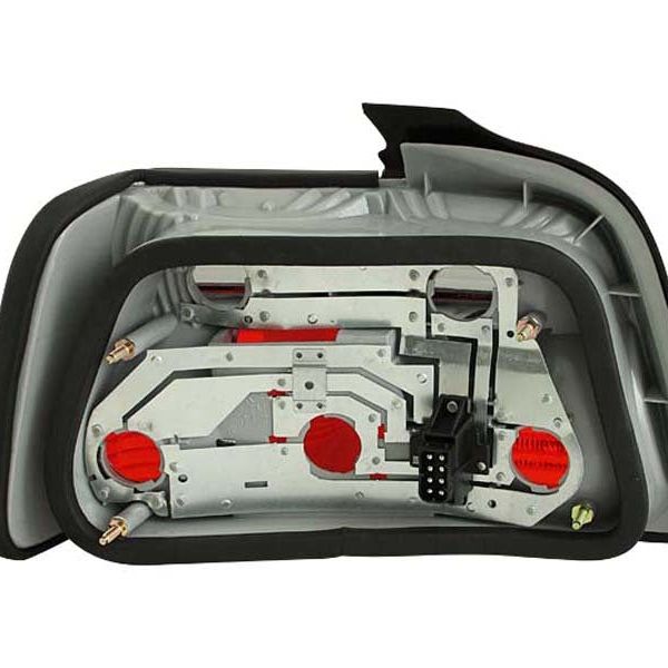 ANZO 221200 - ANZ221200 - ANZO 1992-1998 BMW 3 Series E36 Sedan Taillights Red/Smoke - Shipped in Europe - Tuningsupply.com