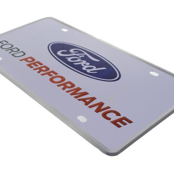 Ford Racing M-1828-FPONE - FRPM-1828-FPONE - Ford Racing Ford Performance License Plate - Single - Shipped in Europe - Tuningsupply.com