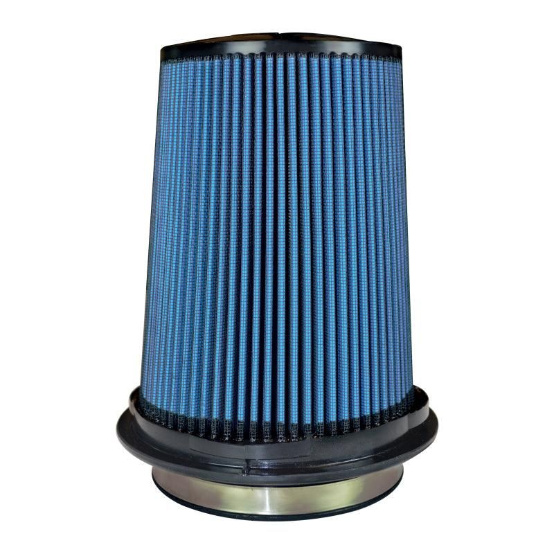 Injen X-1107-BB - INJX-1107-BB - Injen SuperNano Web Dry Air Filter - 5in Flange ID / 7in Base / 7.9in Media Height / 5in Top - Shipped in Europe - Tuningsupply.com