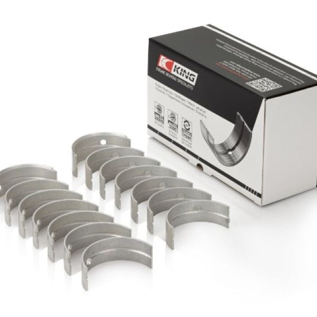 King Engine Bearings GMB7089AM - KINGMB7089AM - King Engine Bearings Audi/Volkswagen ABV/AES/AUE Crankshaft Main Bearing Set (Set of 7) - Size STD - Shipped in Europe - Tuningsupply.com