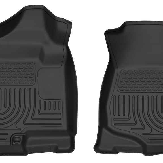 Husky Liners 18201 - HSL18201 - Husky Liners 07-14 Cadillac Escalade ESV/EXT Weatherbeater Black Front Floor Liners - Shipped in Europe - Tuningsupply.com